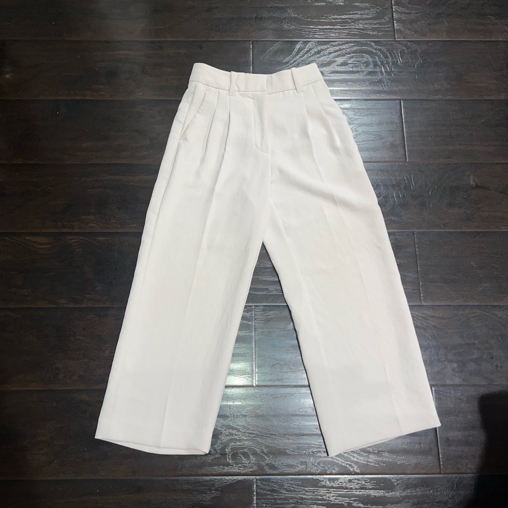 Wilfred Light Pink Tailored High Waisted Tailored Trousers Pants Size 0 Career